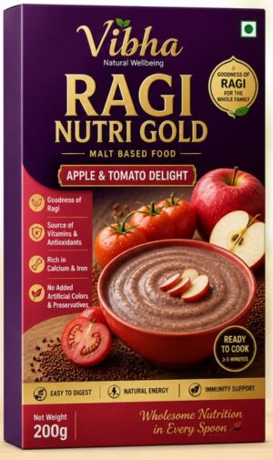 VIBHA RAGI NUTRI GOLD - APPLE & TOMATO DELIGHT